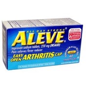 Aleve 40 Count Pain Reliever &amp; Fever Reducer Smoot