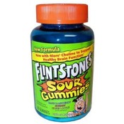 Flintstones Sour Gummies Children's Multivitamins