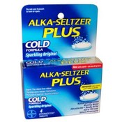 Alka-Seltzer Plus 4 Count Cold Formula