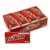 Trident 18 Count Sugar Free Cinnamon Gum(Case of 24)