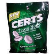 Certs Value Size Spearmint Classic Mints