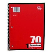Norcom 1 Subject College Ruled Notebook