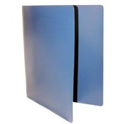 Norcom Dark Blue 1/2" Flexible 3 Ring Poly Binder