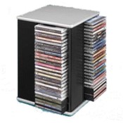 Fellowes 100 CD Spinner Rack