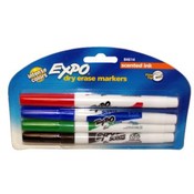 Sanford Expo Scents 4 Pack Dry Erase Markers