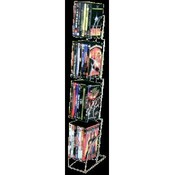 Fellowes 40 Capacity Wire DVD Tower Rack