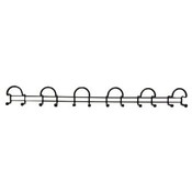 Fellowes Six Hook Designer Wire Coat Rack