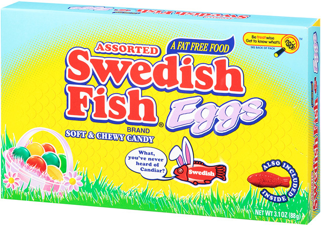 UPC 070462433814 product image for Swedish Fish Assorted Eggs Soft & Chewy Candy | upcitemdb.com