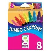 8 Count Geddes Jumbo Crayons