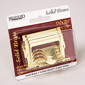 Pull Card Holder Solid Brass