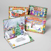 Padded Christmas Pop Up Books
