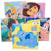 5 Assorted Nickelodeon 2010 Wall Calendars