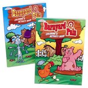Barnyard Pals Coloring and Activity Book(Case of 24)
