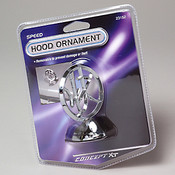 Chrome Hood Ornament - "Speed"