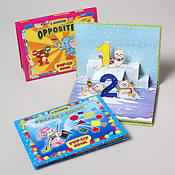 Jumbo Padded Preschool Pop Up Books