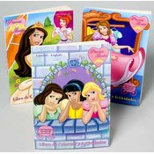 Pretty Princess Bilingual Activity Books