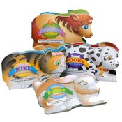 Assorted Animal Shaped Board Books
