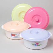 128 Oz Floral Dome Food Storage Container