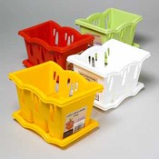 Cultery Drainer/Holder with Tray