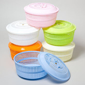 Fruit Bowl With Lid and Handle