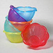 Serving Bowl with Scalloped Edge