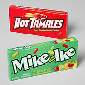 Candy - Two Assorted -  Hot Tamales &amp; Mike/Ike