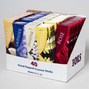 Assorted Scented Incense Sticks 40 Count(Case of 100)