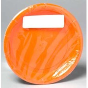 Paper Plates - Orange