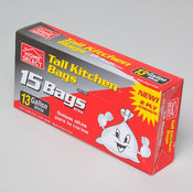 White Trash Bags 13 Gallon