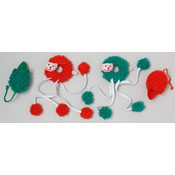 Christmas Cat Toy - Plush W/Bell