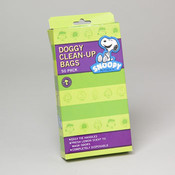 Snoopy Doggy Clean-Up Bags 50 Count