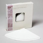 Corner Shelf - White