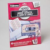 Audio Cassette J-Cards &amp; Labels