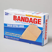 Sheer Extra Large Bandage