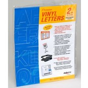 2 Inch Blue Vinyl Letters