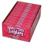 Gummy Tinglers Sour Cherry(Case of 24)