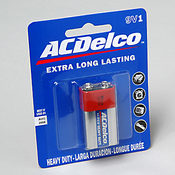 AC Delco Heavy Duty 9V Battery