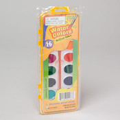 Water Colors - 16 Colors With Brush