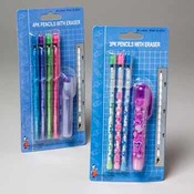 Multi Point Pencil/Eraser Set