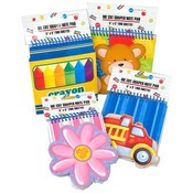 Diecut Notepad 5x5 Spiral Bound