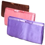 Satin Cosmetic Clutch Bag