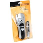 Crank Power Flashlight and Army Knife