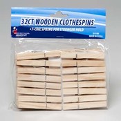 Wooden Clothespins