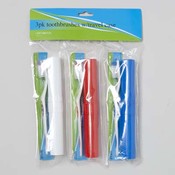 3 Pk Toothbrush With Travel Case