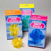 Plastic 3D Puzzles