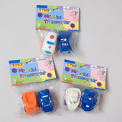 Mini Squeeze Car/Boat 2 Pack
