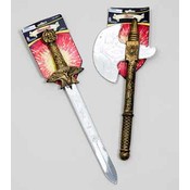 Knights Sword and Axe