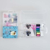 20 Piece Sewing Kit In Compartment Box