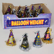 New Years Balloon Weight