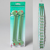Olive Shape Stir Sticks